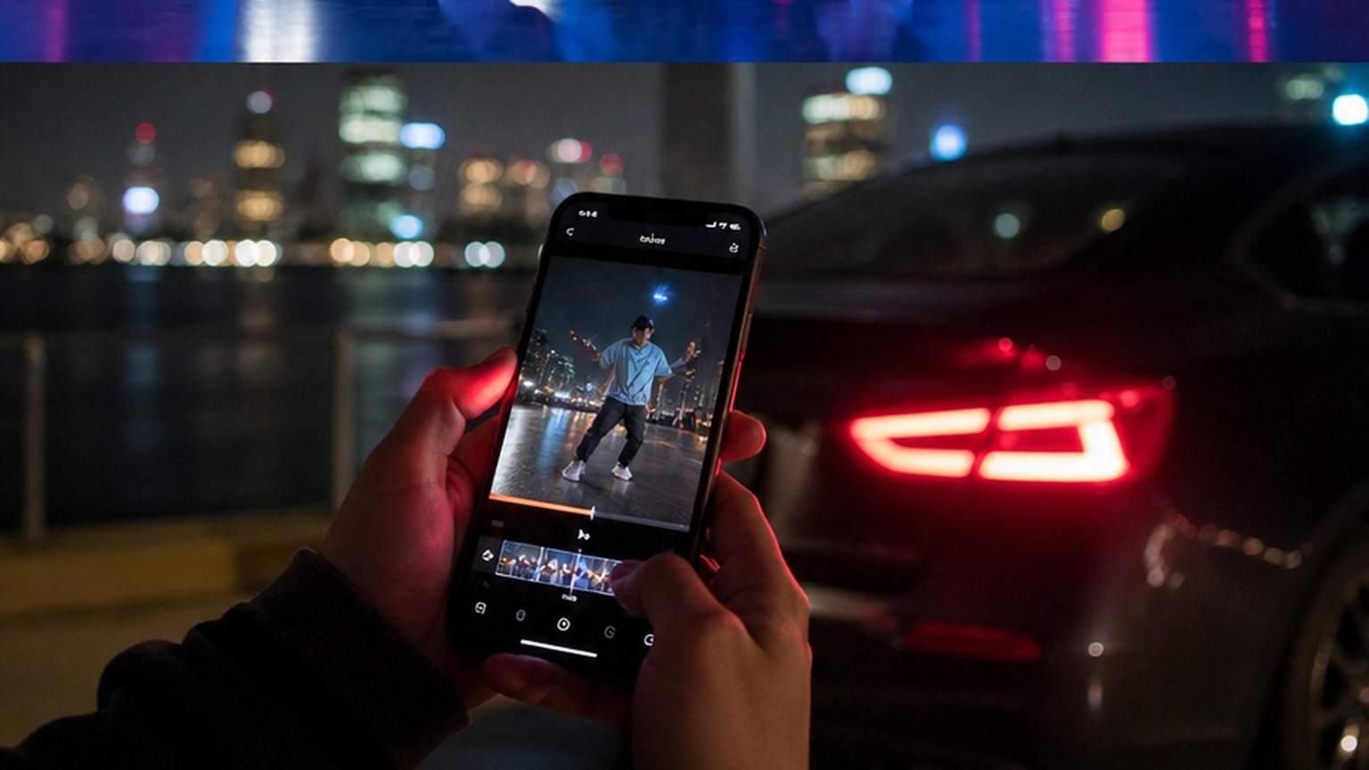 Car Alarm Dance AI Generator mobile hero image
