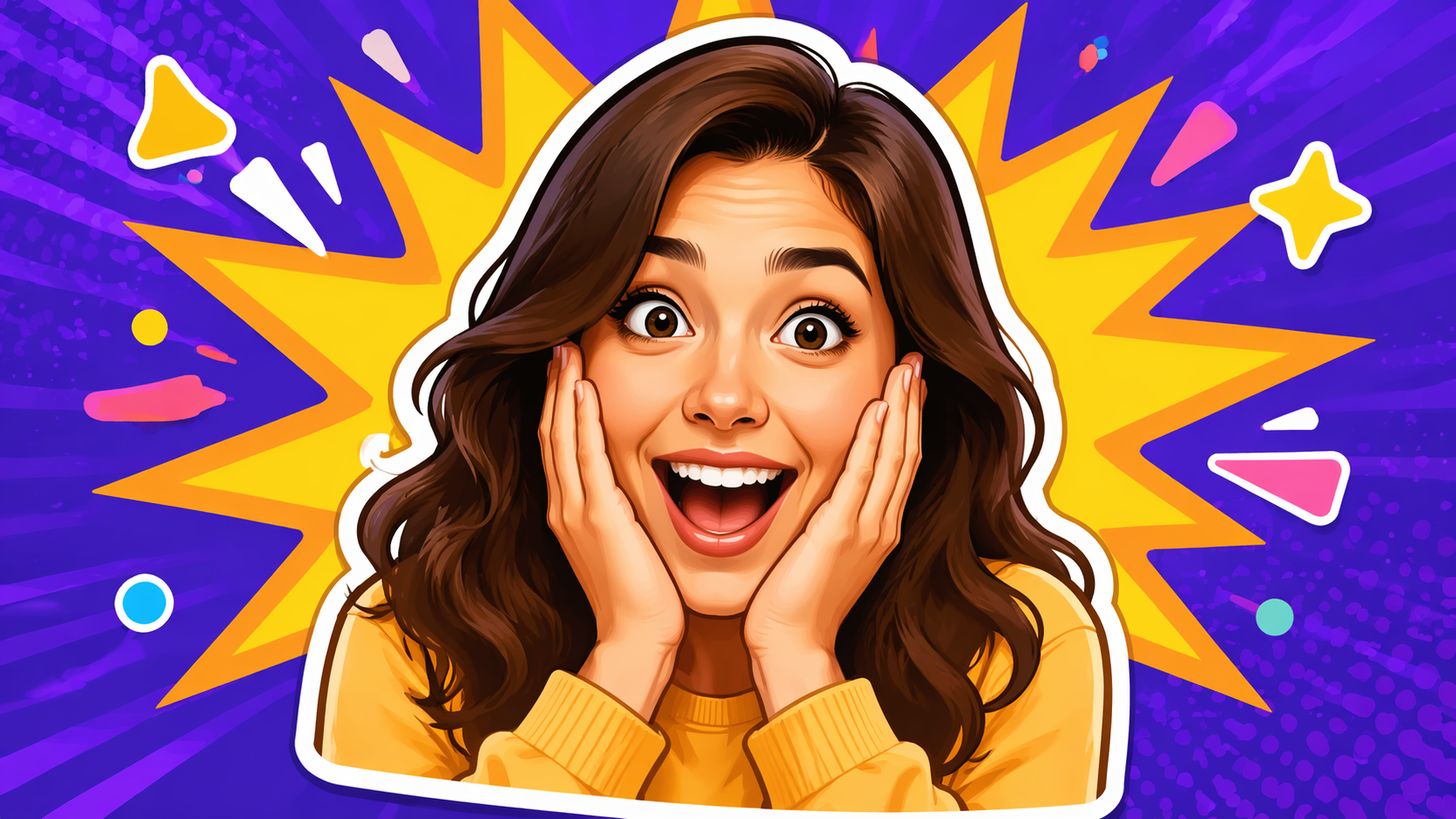Dreamina konvertieren Foto in Aufkleber Prompt Beispiel 3: Emoji Reaktion Aufkleber