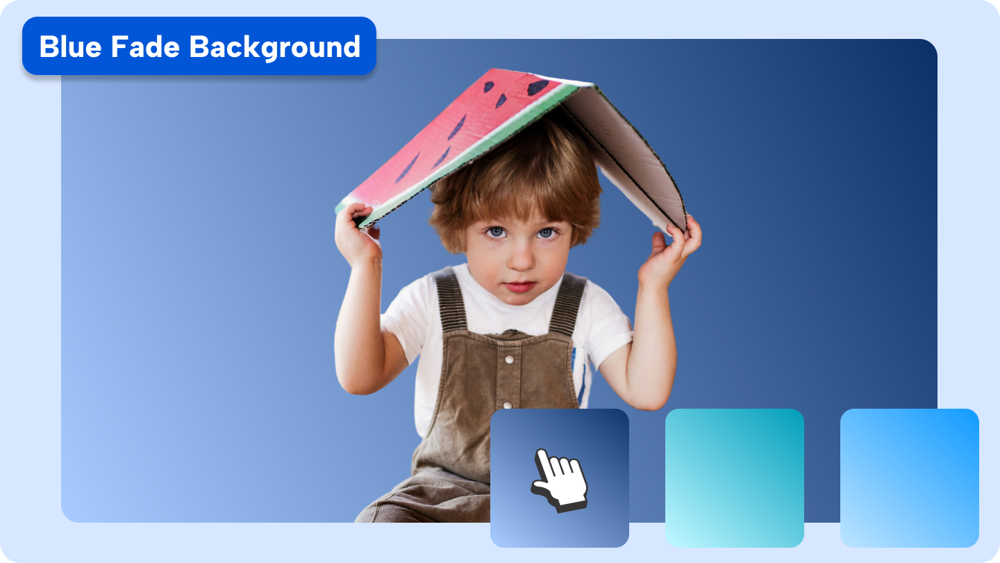 blue fade background