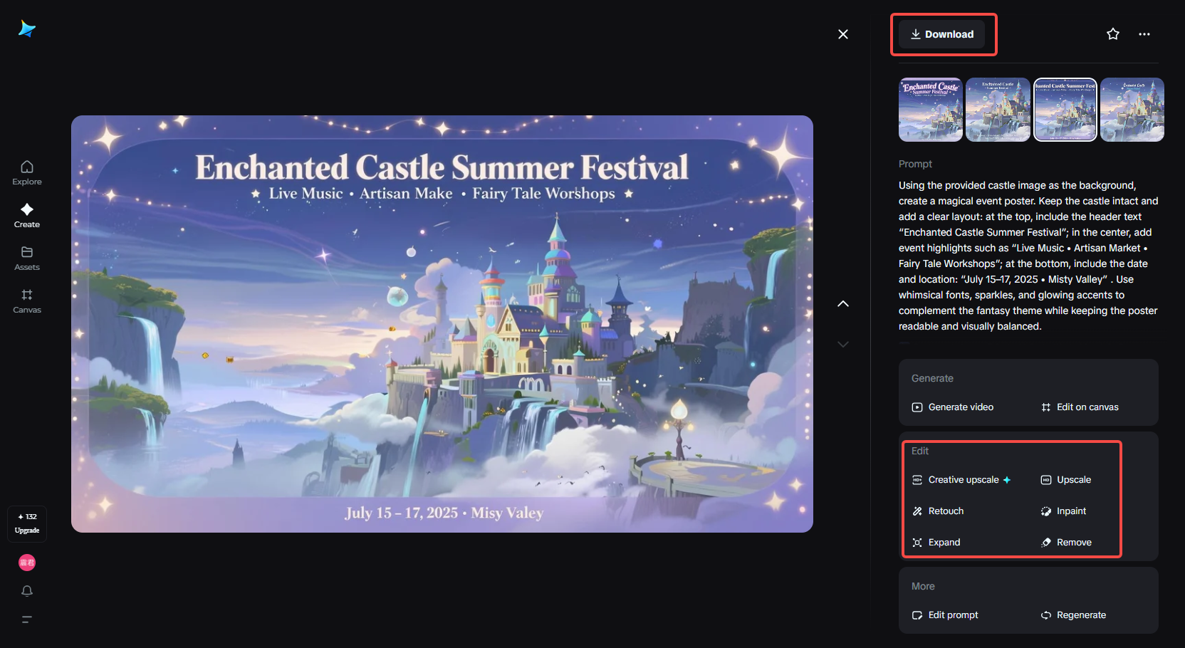 Trình tạo áp phích miễn phí
