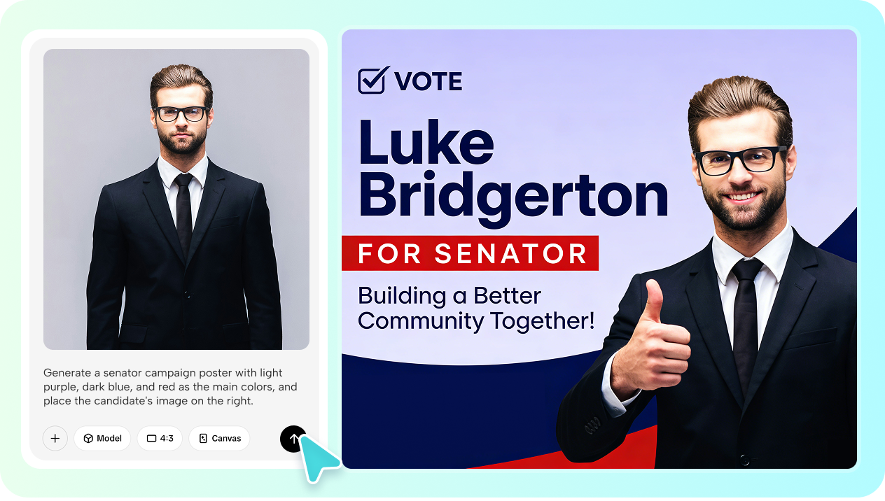 Diverse templates for every campaign poster need