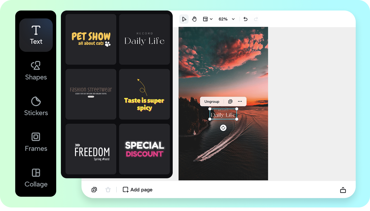 Make custom wallpapers for a unique aesthetic