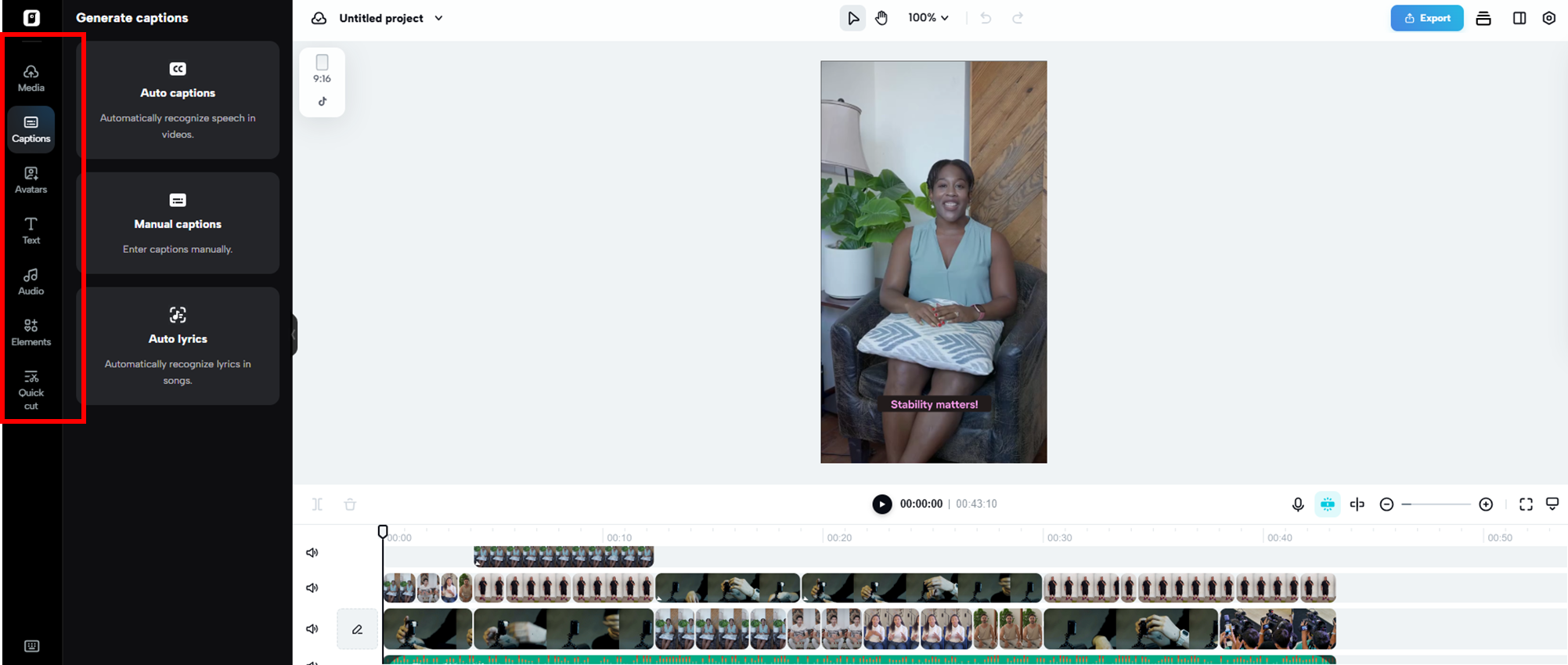 Edit and refine your video