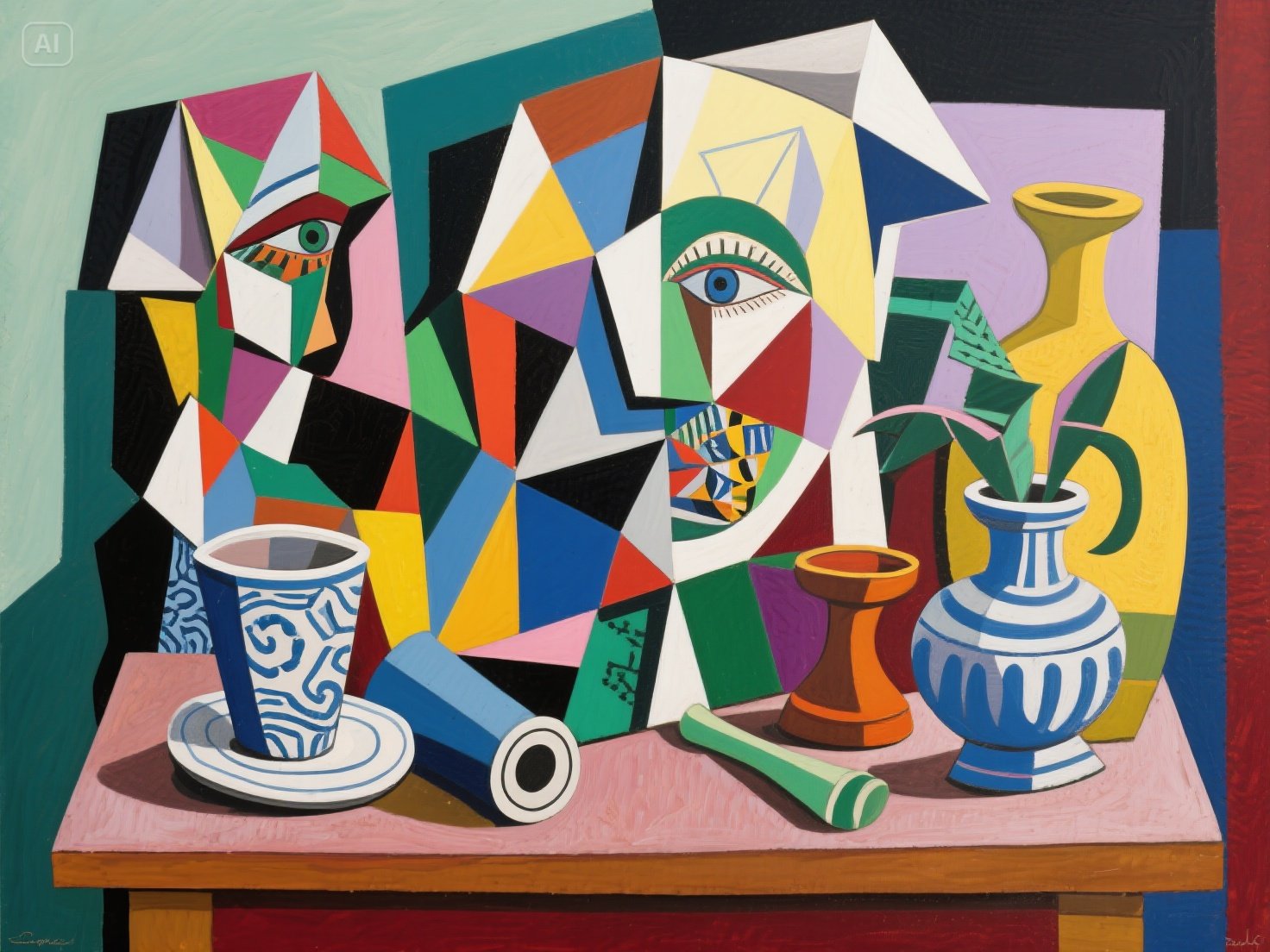 ピカソ風ジェネレーター：魅力的なキュビズムと抽象アートを作成