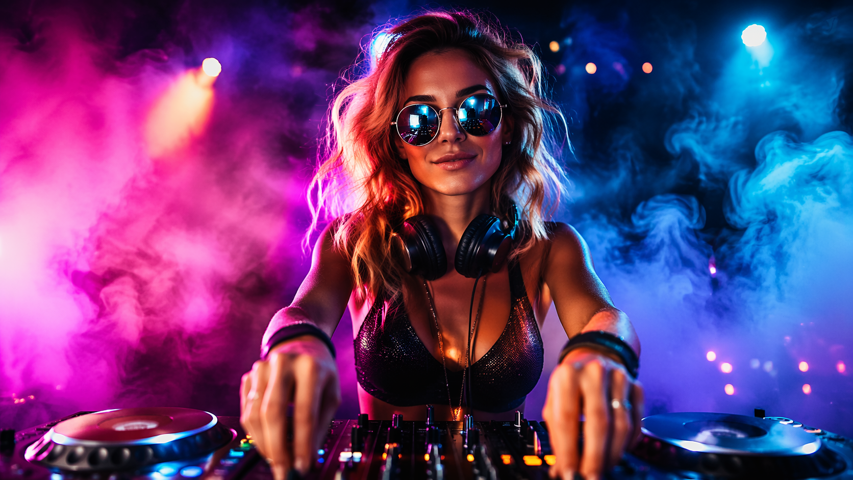 Exemple d'invite de filtre Dreamina IA DJ 4 : Éditorial du Headphones Club