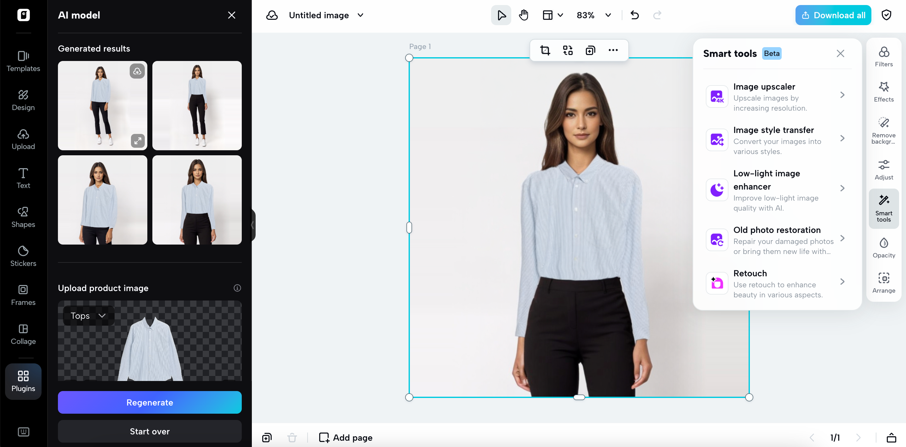 Edit and export