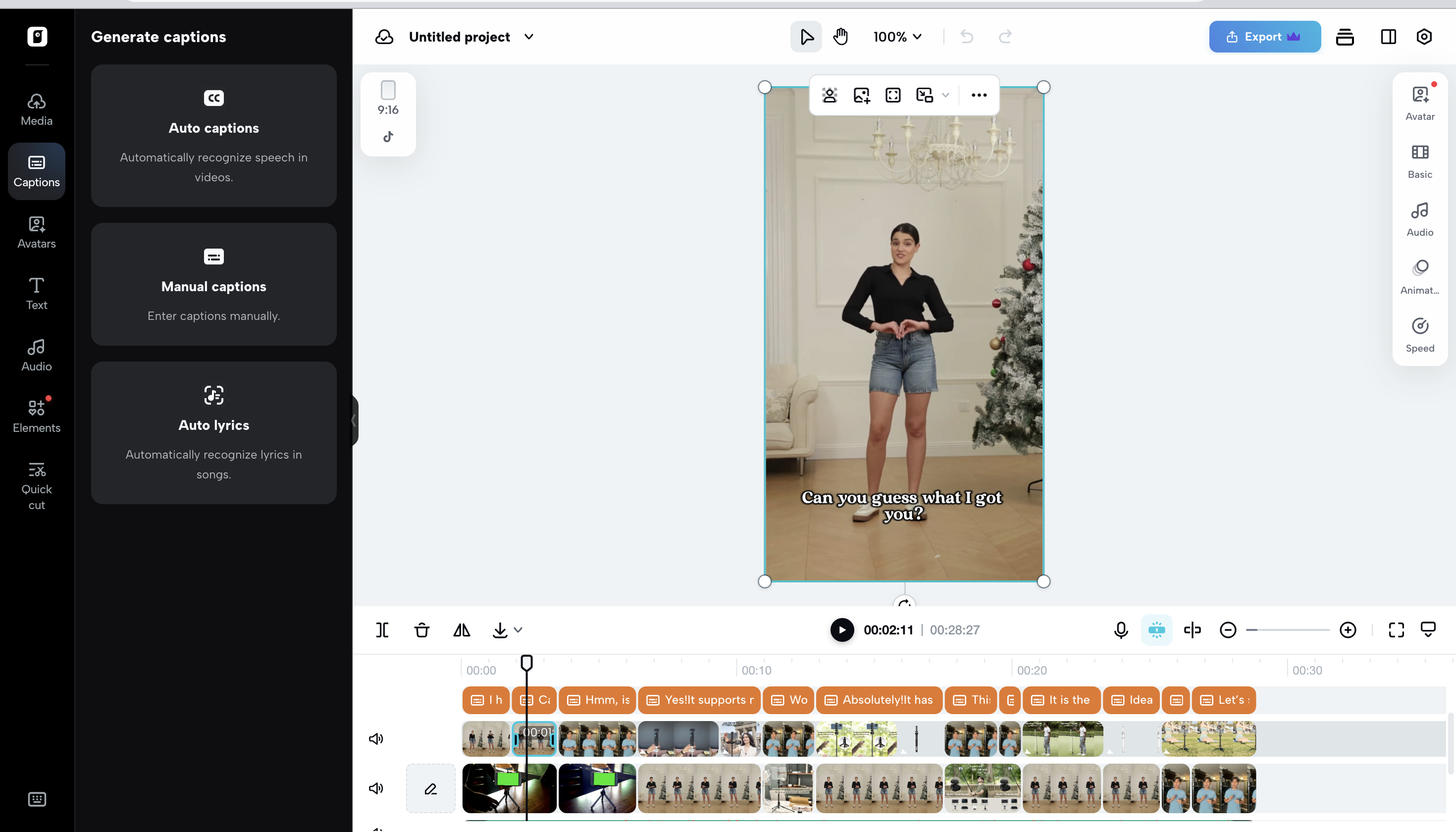 Preview for finalizing