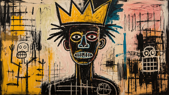 Ai Basquiat Style Prompts example