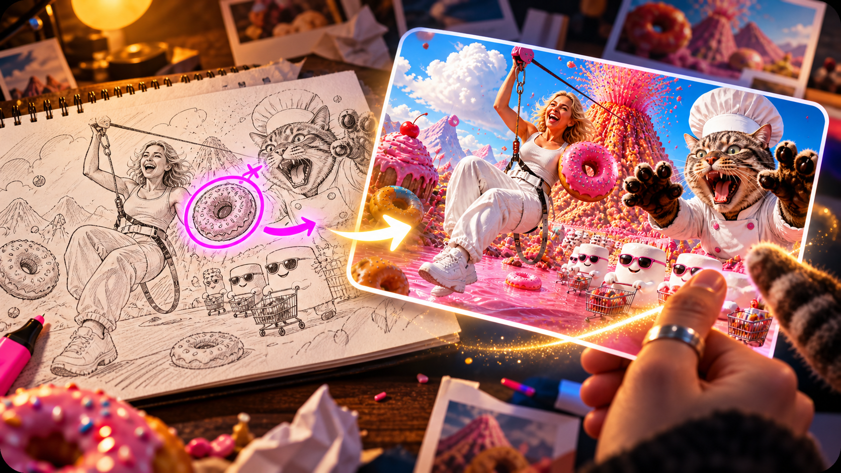 Sketch, image annotations, and prompt sharing in ChatGPT Images 2.5