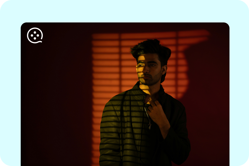 Darkening effects in cinematic scenes in CapCut