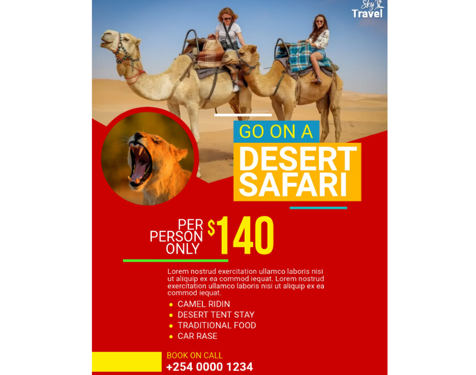 Desert Safari experience travel