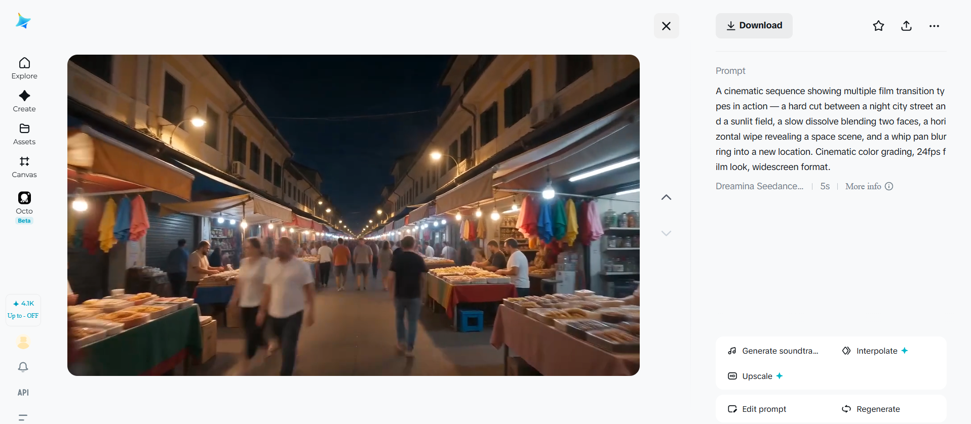 Generated Video