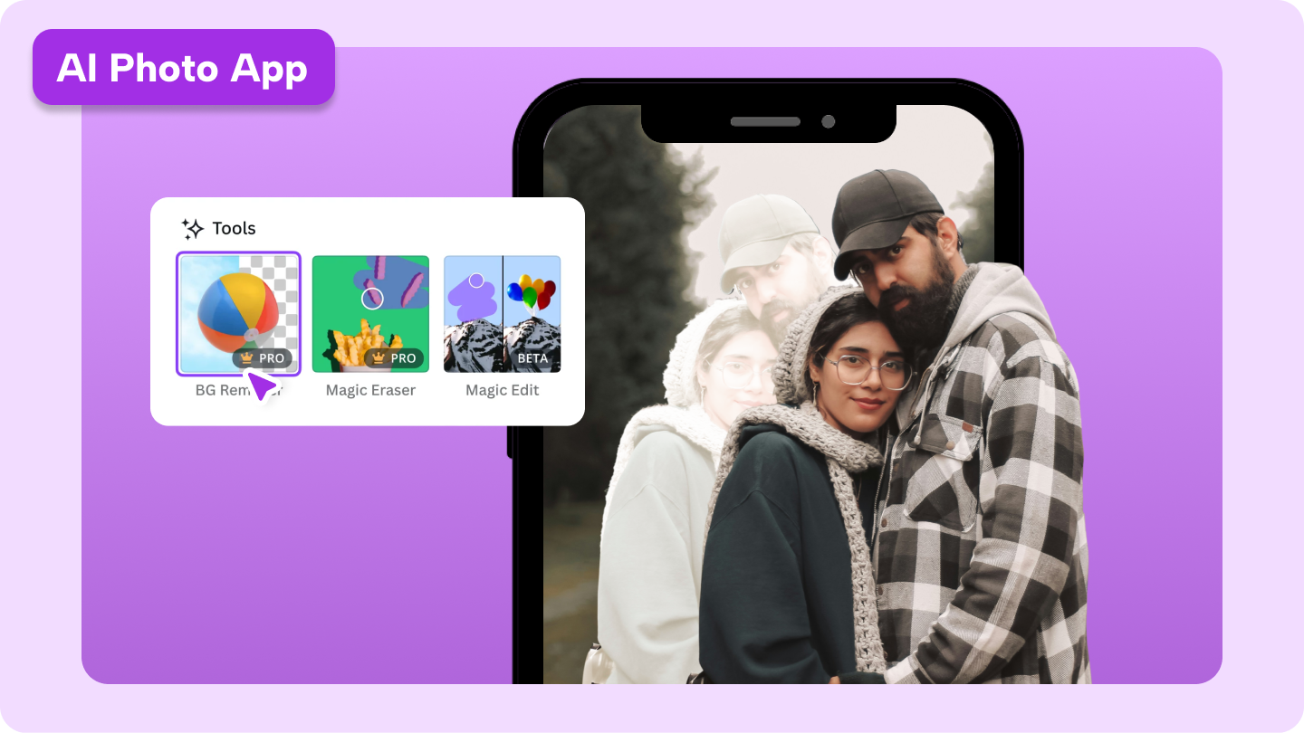 App fotografica AI