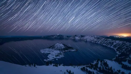 Light painting - a type of astrophotography