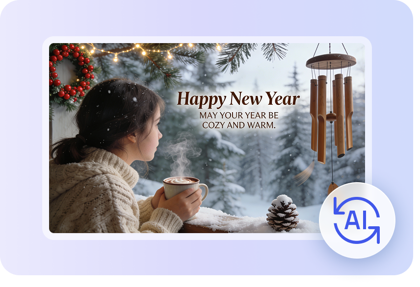 Clean up photos for professional holiday