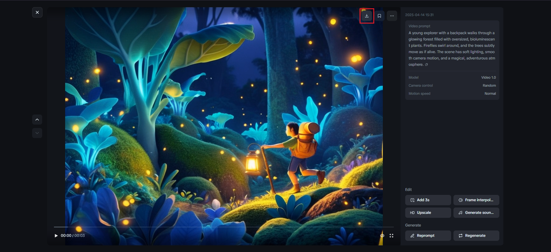 3D animação maker online grátis