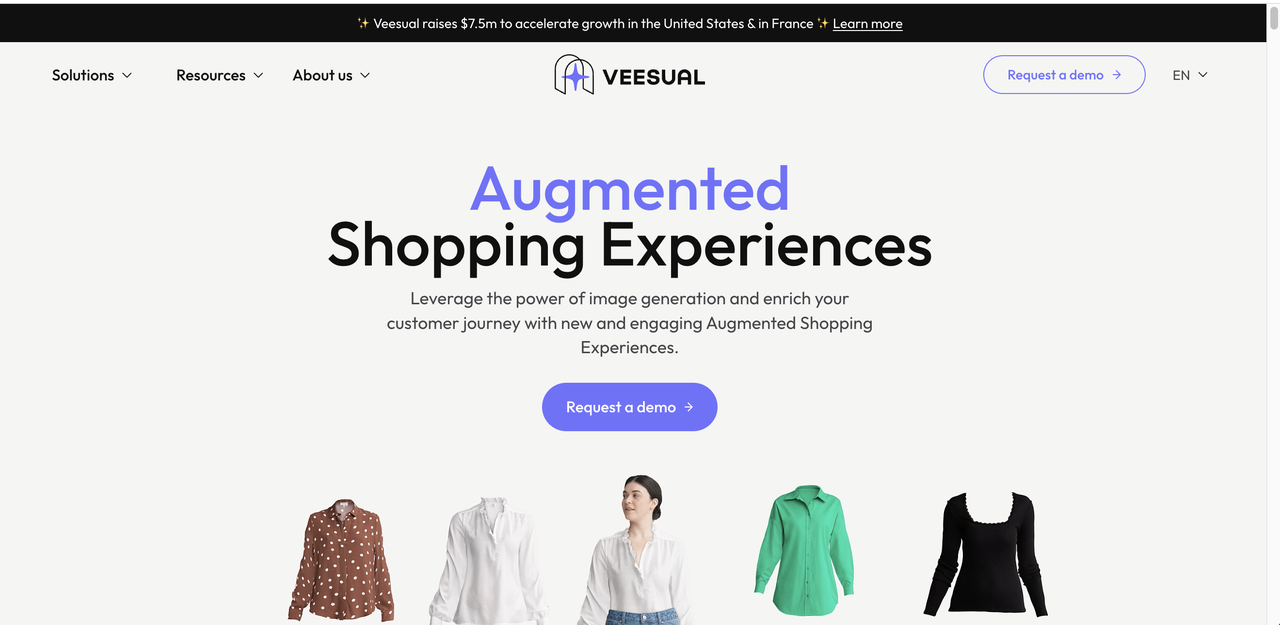 Veesual.AI Al pakaian