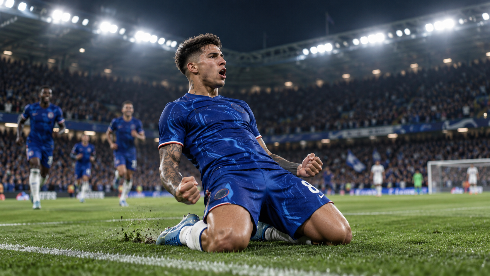 enzo fernandez celebration ai video: Alternate Direction