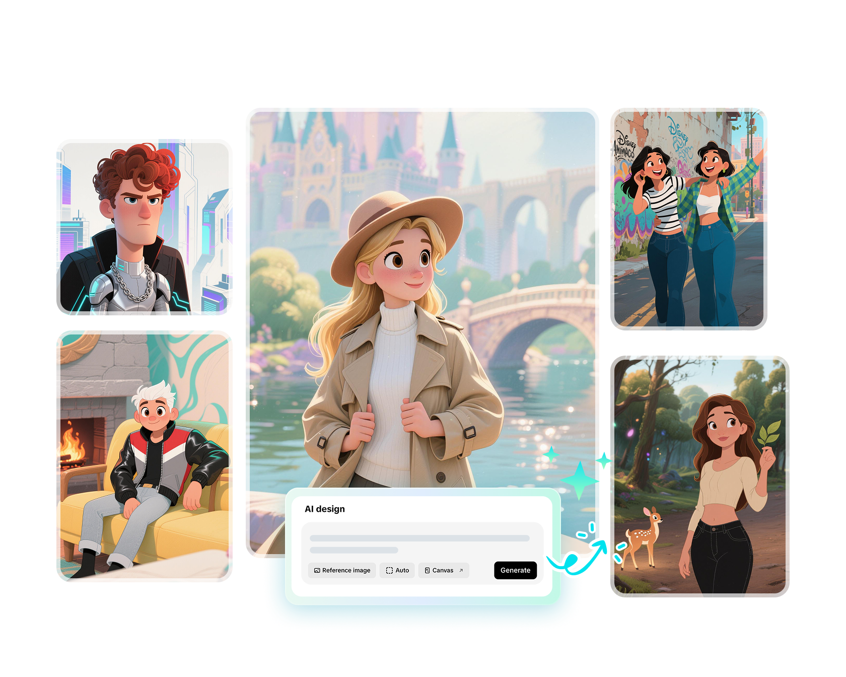 AI Disney-Style Posters Creator