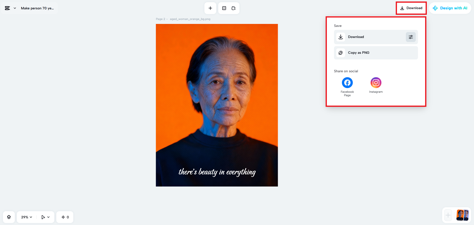 Sonlandırılmış görüntünüzü indirin