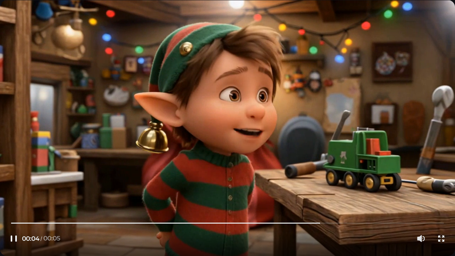 YouTube elf storytelling series