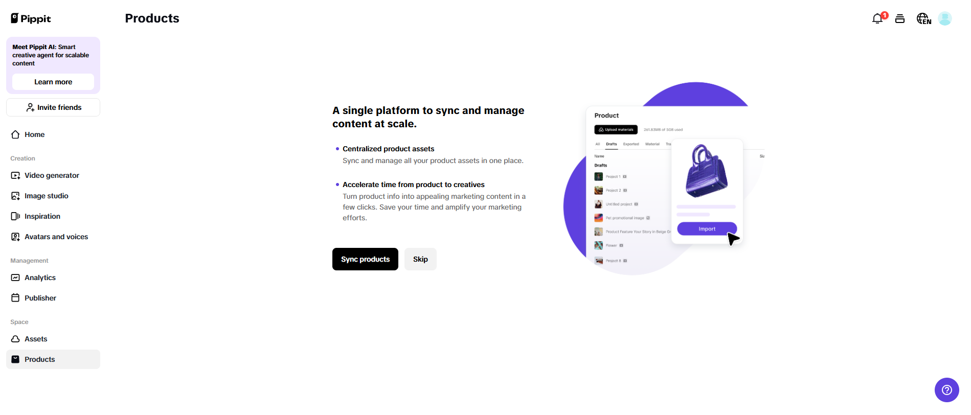 E-commerce marketplace integration