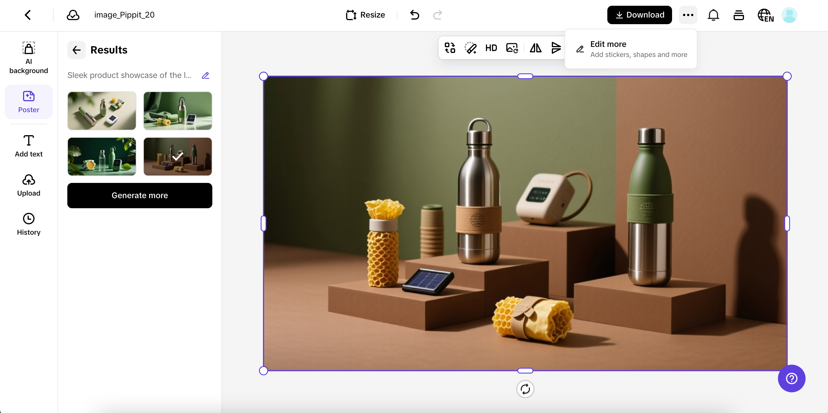 Customize your poster