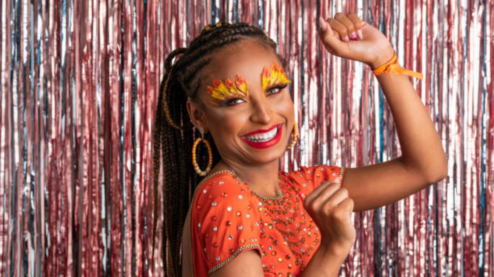 Editor de vídeo online do CapCut para personalizar vídeos de Carnaval com efeitos e stickers