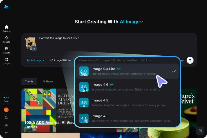  Transforme sua foto em estilo sci-fi com IA