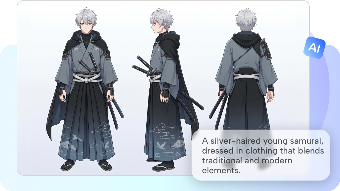 Add character descriptions for sharper results