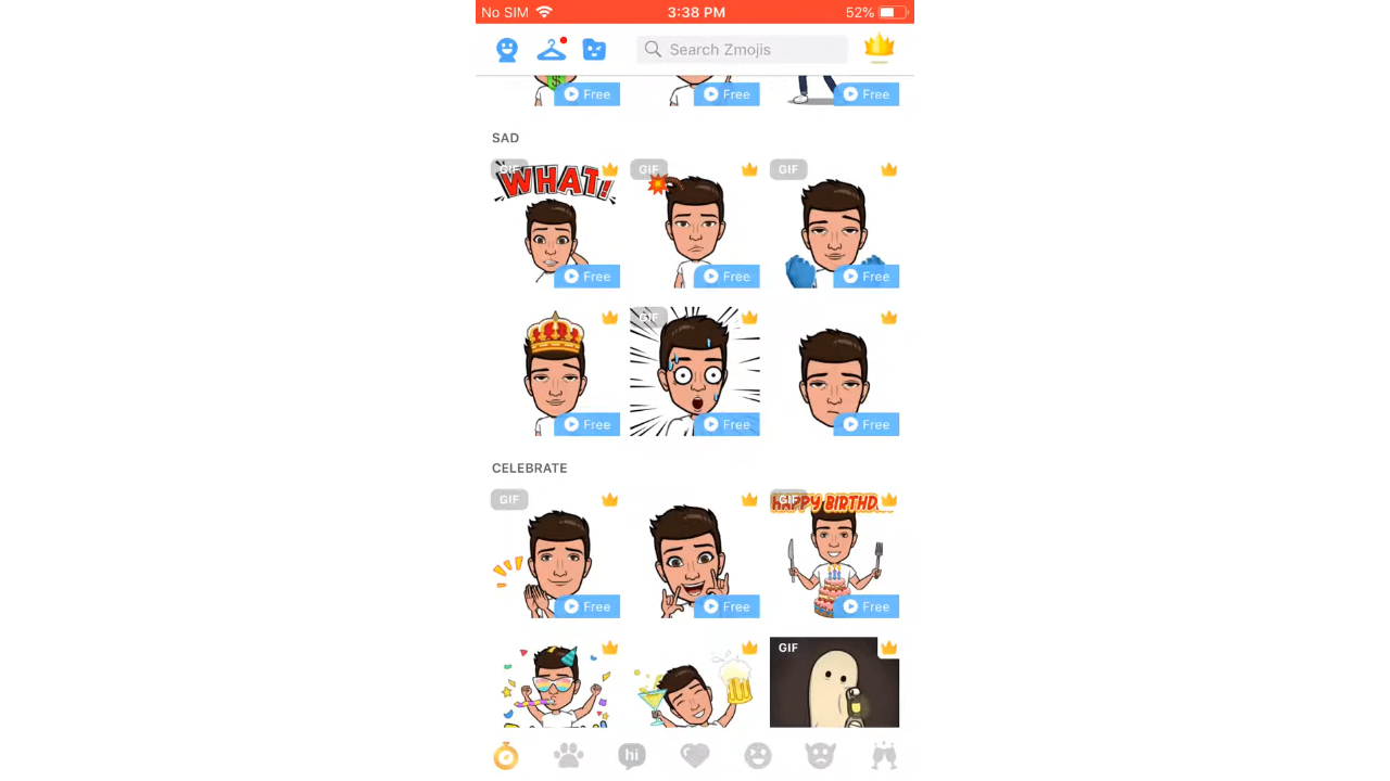 Using Zmojis for creating AI avatars