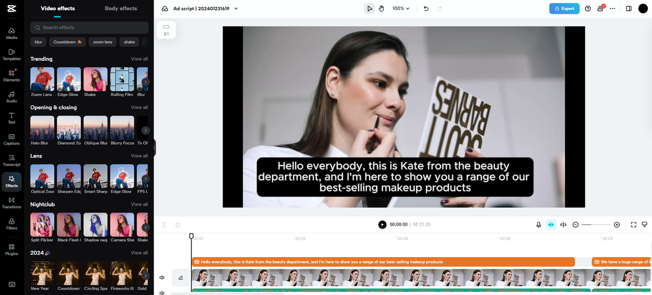 Web ads
