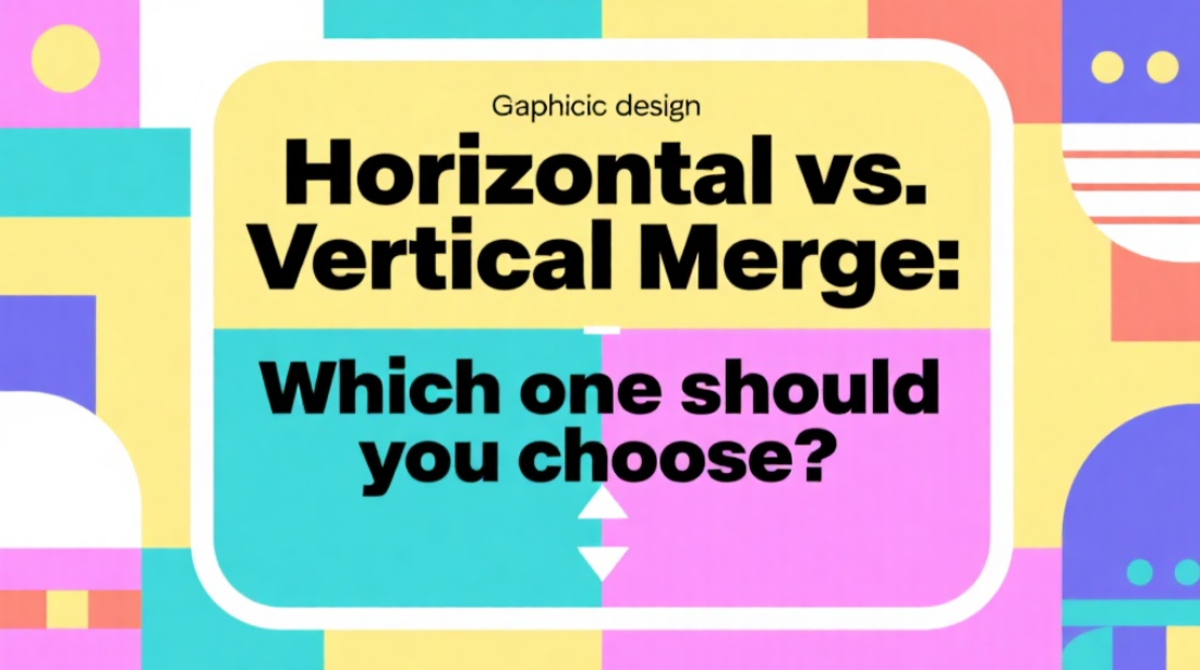 Horizontal vs. vertical merge