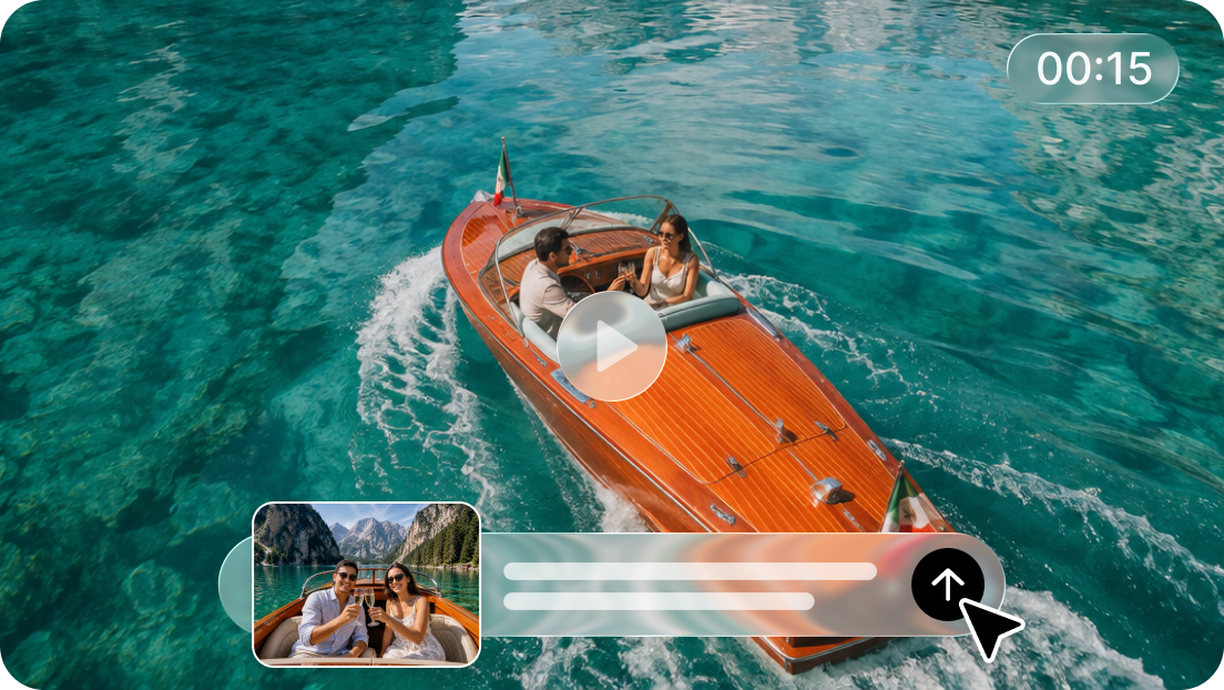Create up to 15 seconds video from multimodal context