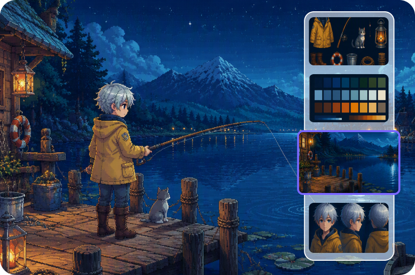 Customize every character detail easily