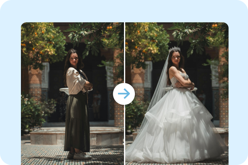 AI trouwjurk preview