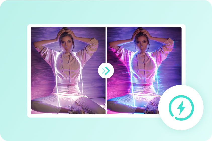 Szybko twórz glitch art online za pomocą Dreamina