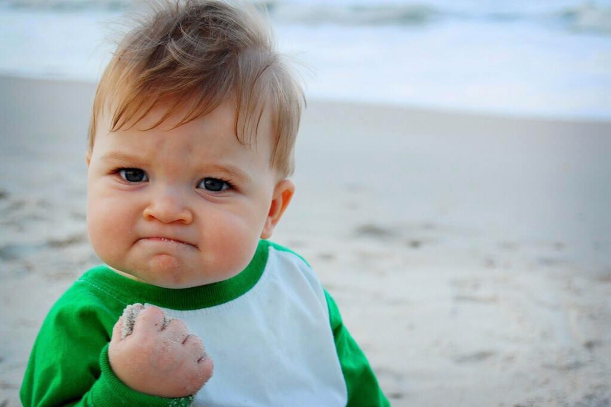 Success Kid meme