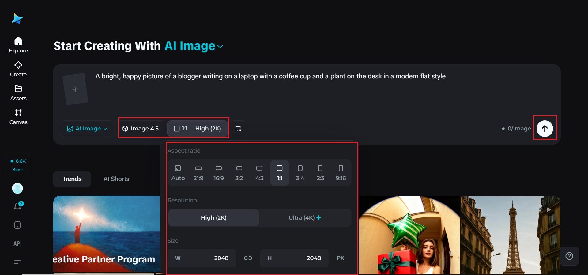 Generate your illustration