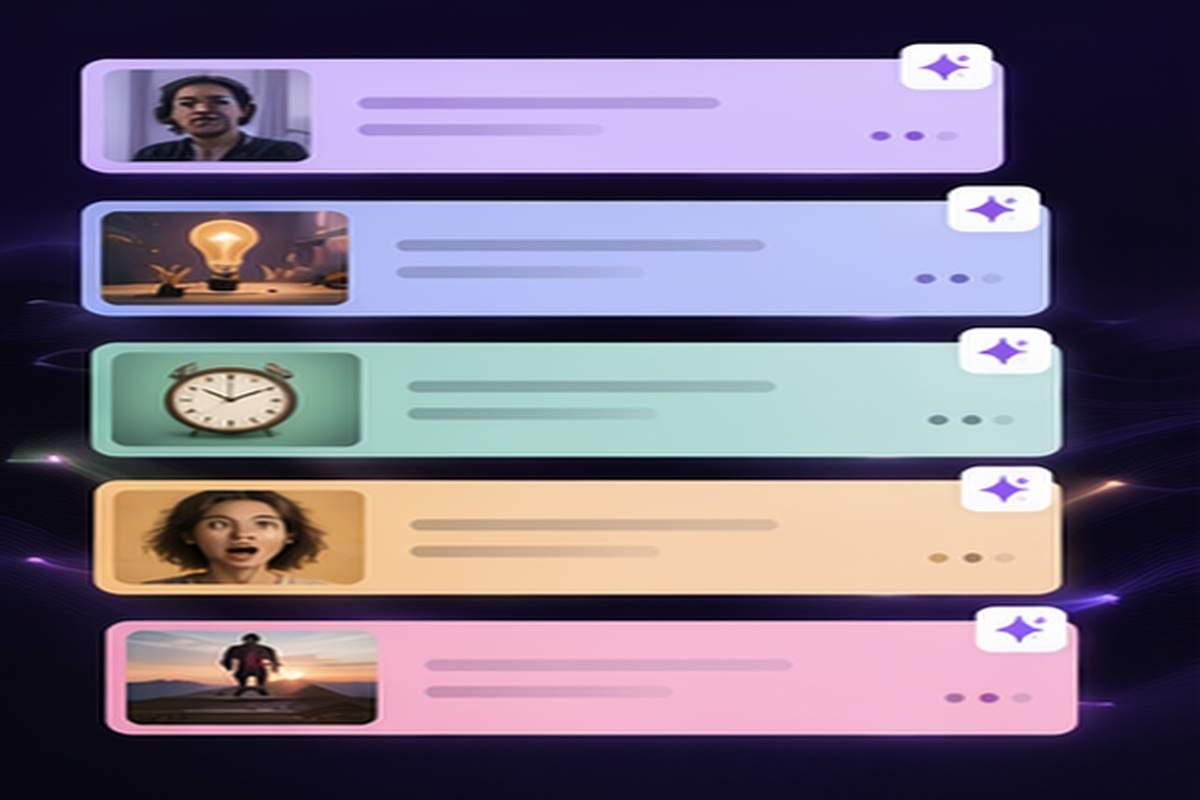 AI Video Hook Generator prompt input topic-relevant visual