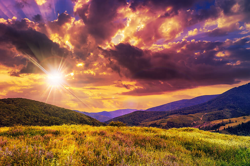 What is a starburst effect