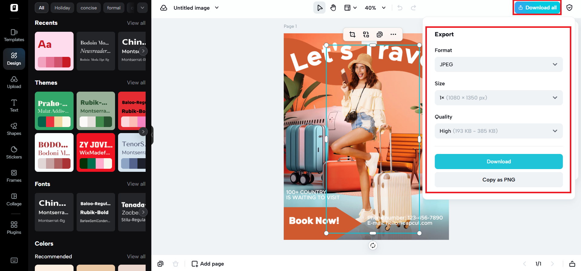 I-download ang iyong larawan