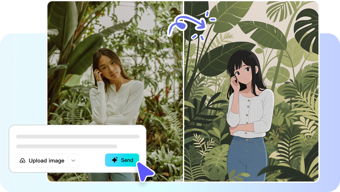 Convert real photos into vivid anime portraits instantly