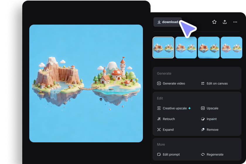 refine and download your map