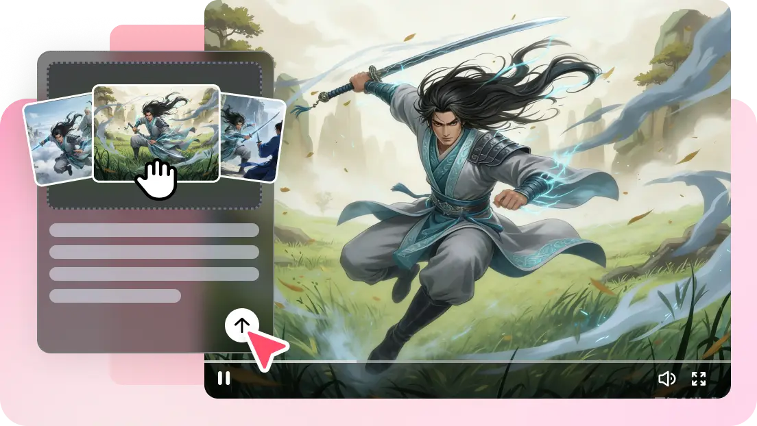 Seedance 2.0 武俠風格範例:多鏡頭飛踢揮劍場景