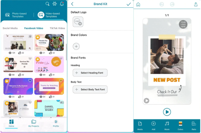 Showing how to make a Facebook ad with Promeo