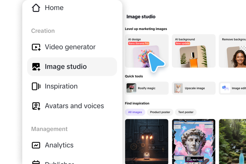 Access the Sales poster