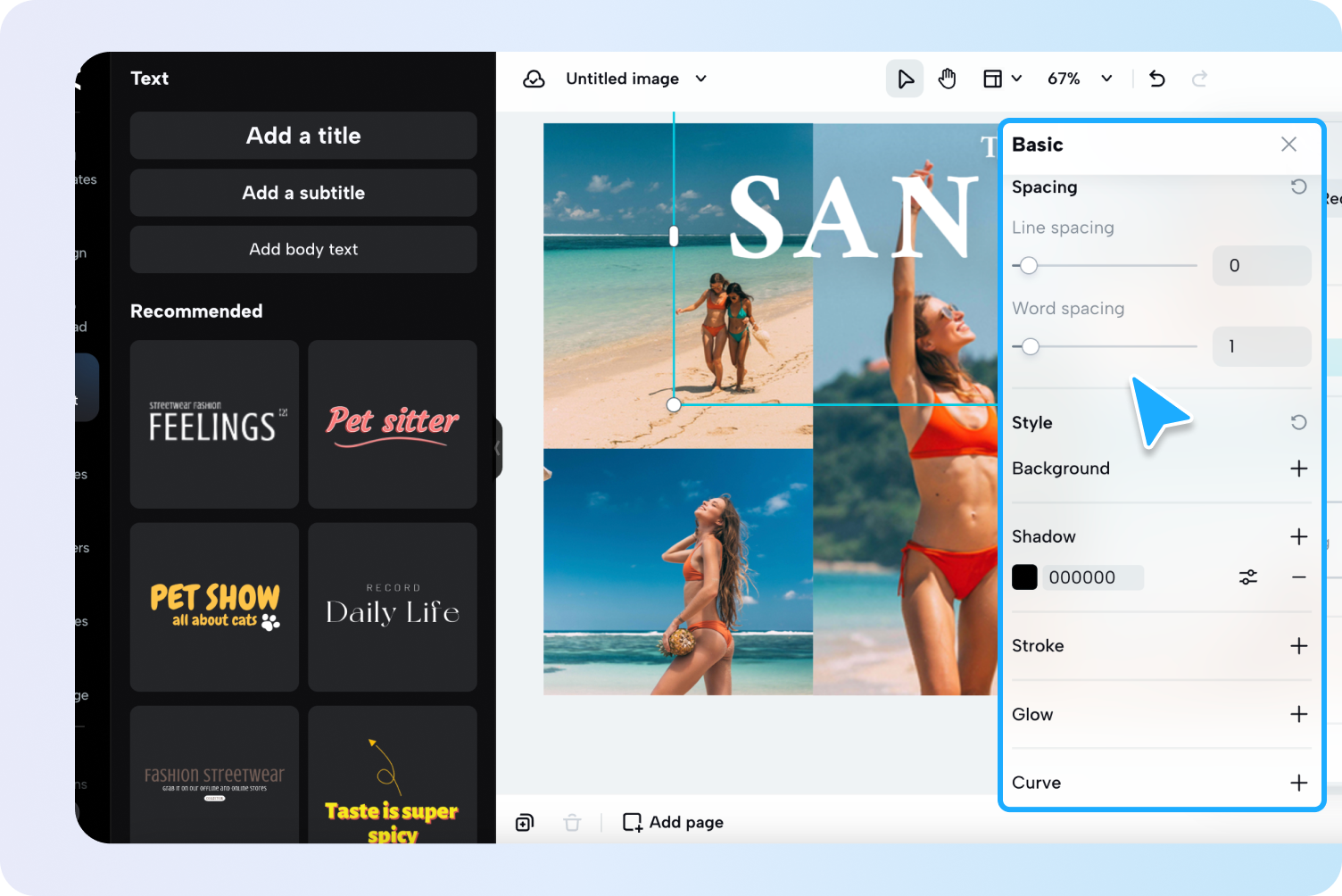 Choose or customize your design 