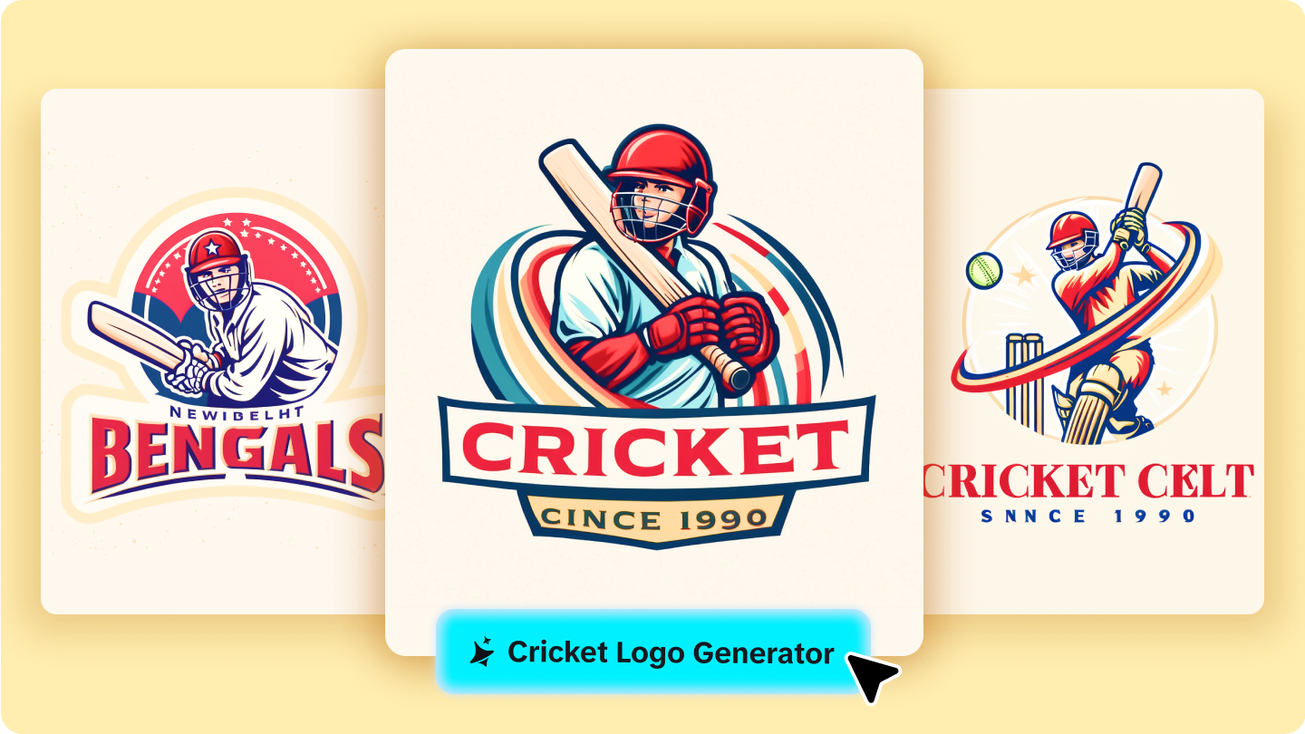 Créateur de logo de cricket