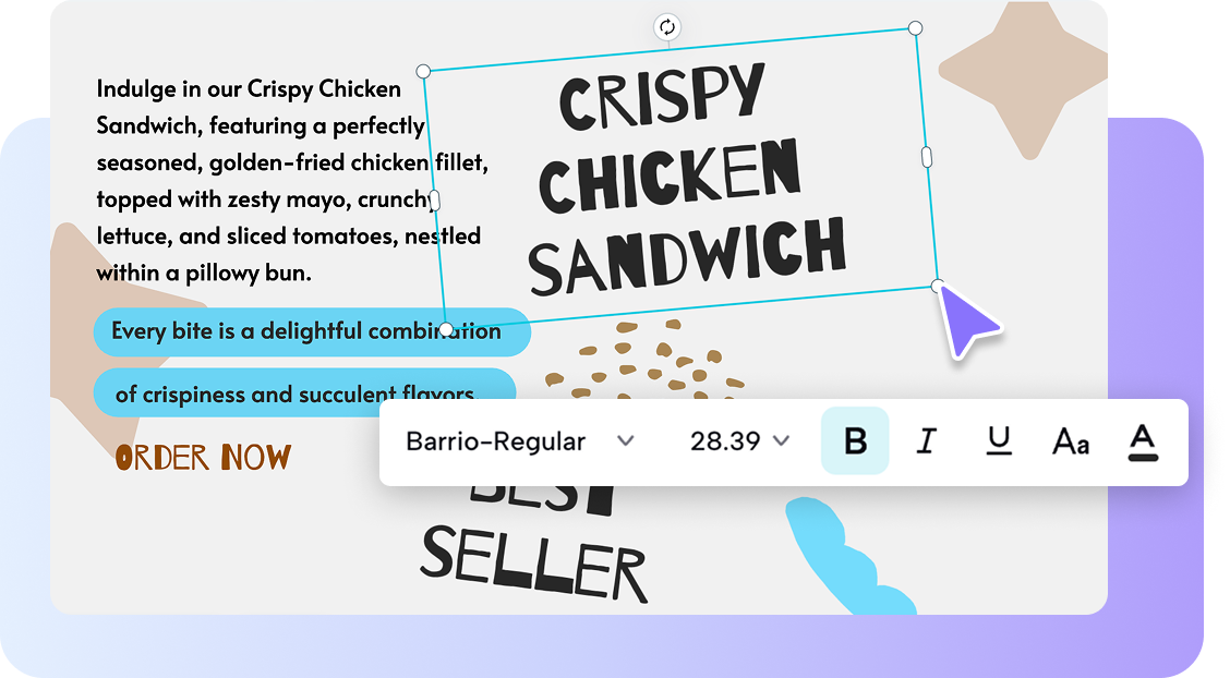 Generate doodle font